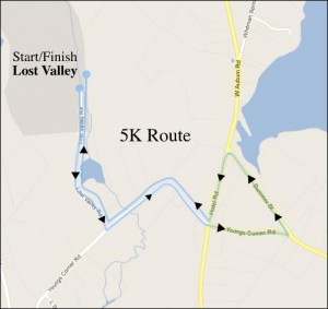 5k run from the event web site