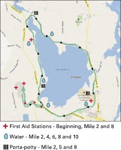 Half Marathon Map courtesy of the event web site.