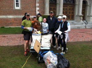 Courtesy of FB Good times at the Urban Runoff 5K & Walk this past Saturday. The Atayne Trash Runners picked up about 80 pounds of trash off the course. 
