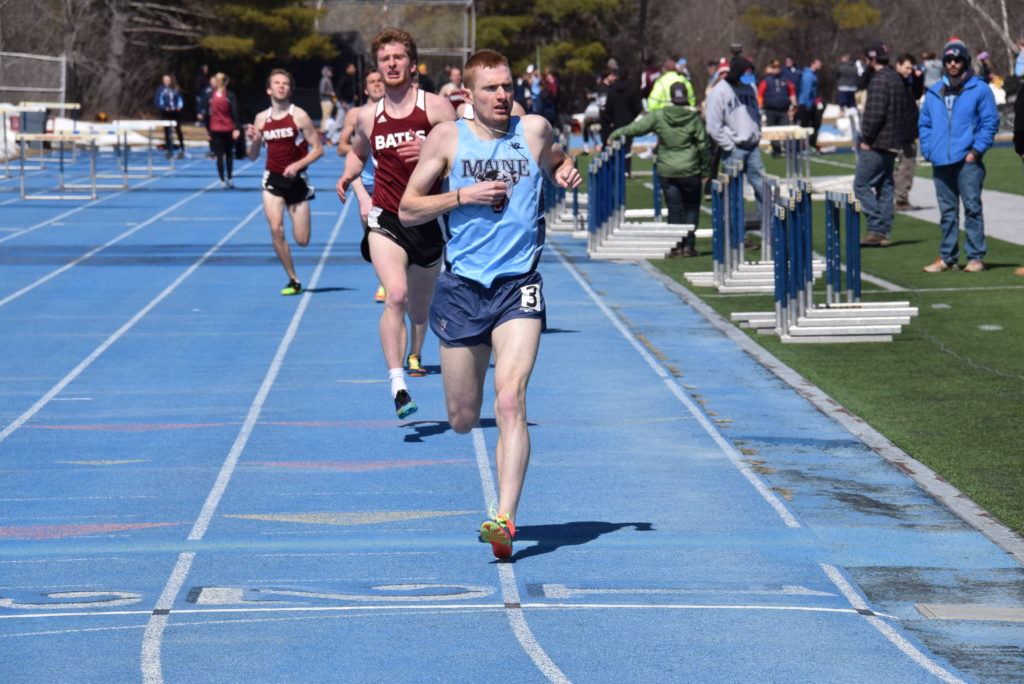 2017-04-02 UMaine Vs UNH & Bates Outdoor Track Meet « Maine Running Photos